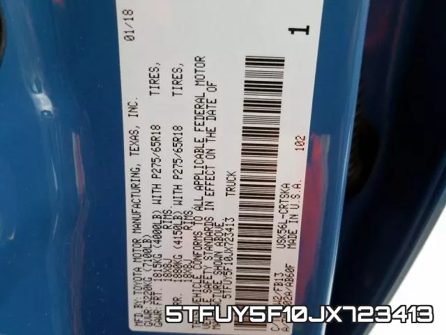 5TFUY5F10JX723413 фото 2