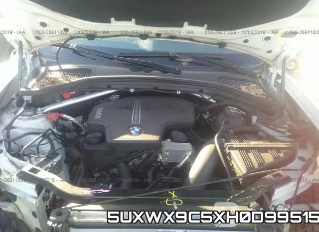5UXWX9C5XH0D99515 фото 2