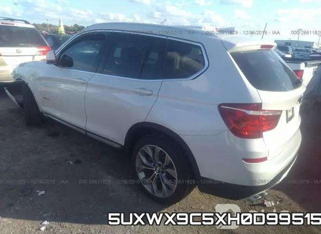 5UXWX9C5XH0D99515 фото 4