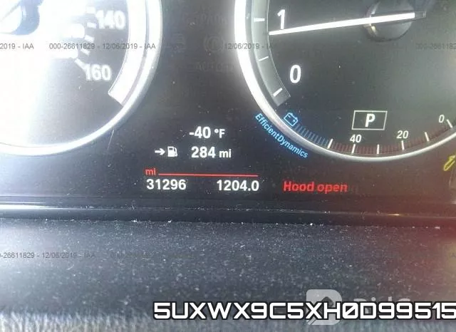 5UXWX9C5XH0D99515 фото 8
