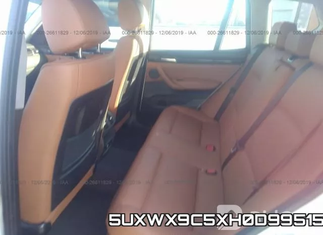 5UXWX9C5XH0D99515 фото 9