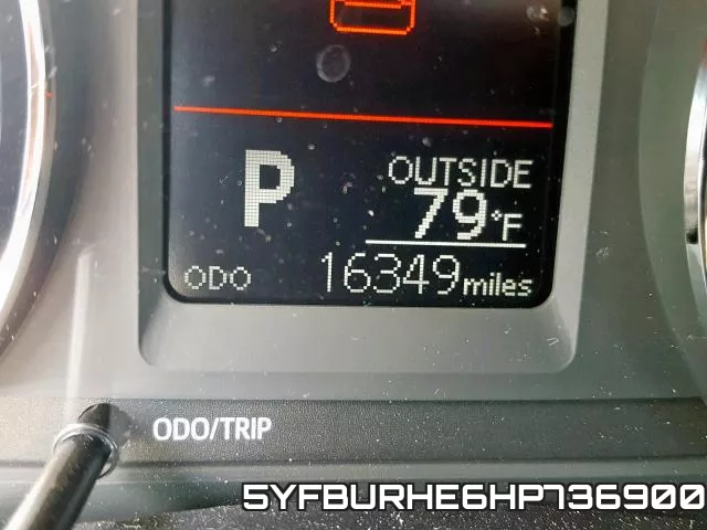5YFBURHE6HP736900 фото 7