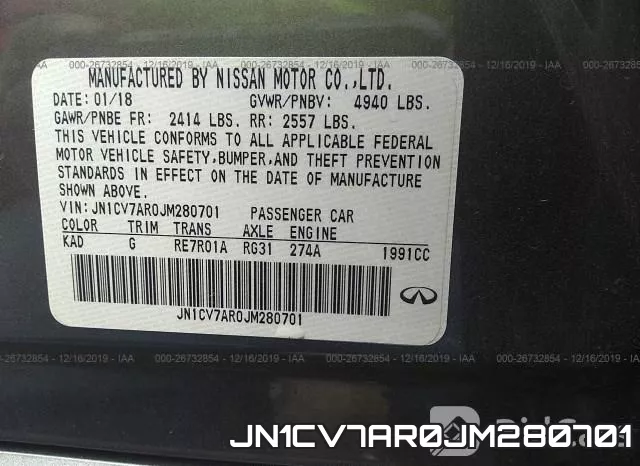 JN1CV7AR0JM280701 фото 6