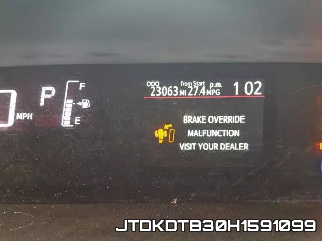 JTDKDTB30H1591099 фото 5