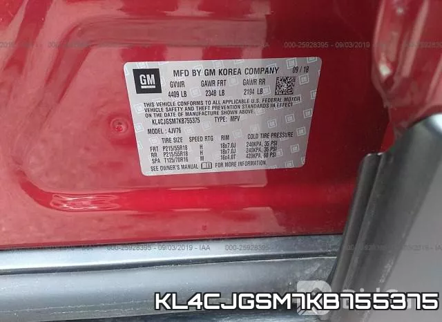 KL4CJGSM7KB755375 фото 10