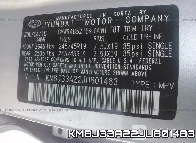 KM8J33A22JU801483 фото 8