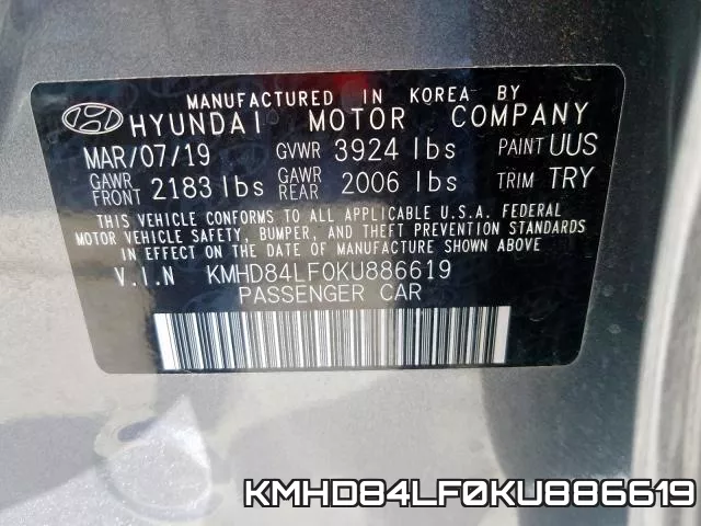 KMHD84LF0KU886619 фото 2