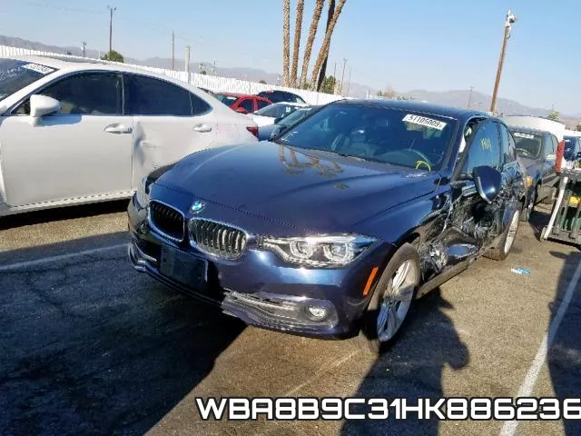 WBA8B9C31HK886236 фото 3