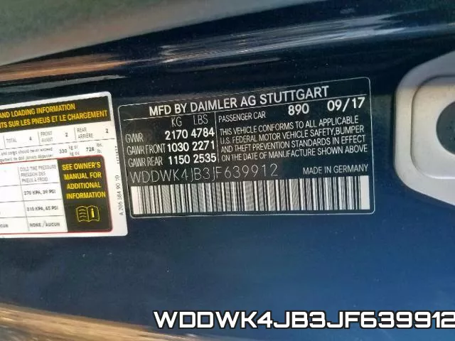 WDDWK4JB3JF639912 фото 2