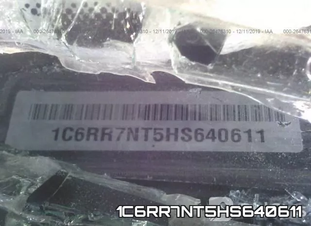 1C6RR7NT5HS640611 фото 7