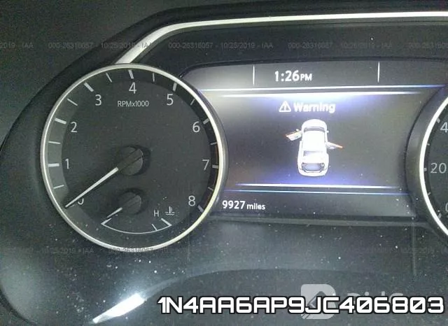 1N4AA6AP9JC406803 фото 6