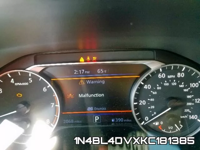 1N4BL4DVXKC181385 фото 8