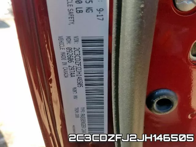 2C3CDZFJ2JH146505 фото 2