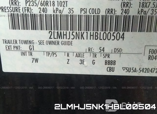 2LMHJ5NK1HBL00504 фото 6