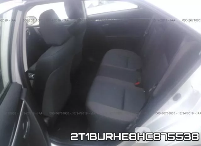 2T1BURHE8HC875538 фото 5