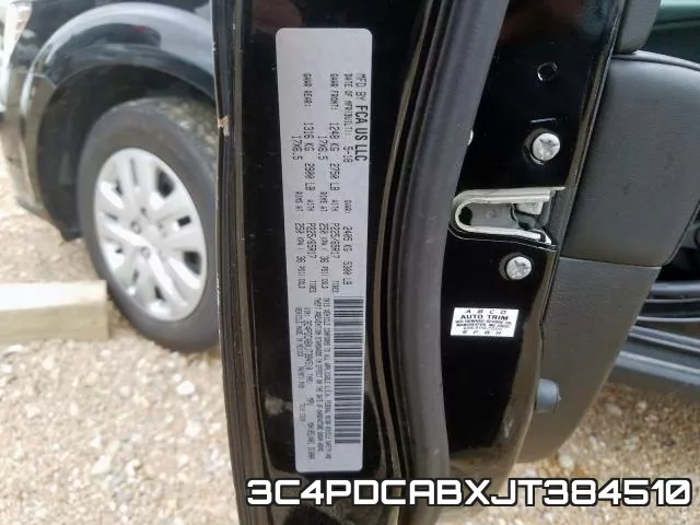 3C4PDCABXJT384510 фото 2