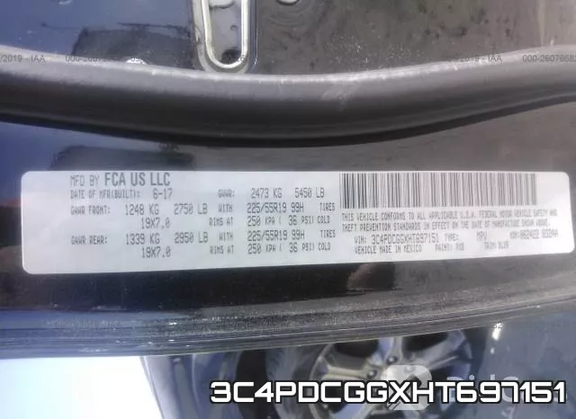 3C4PDCGGXHT697151 фото 10