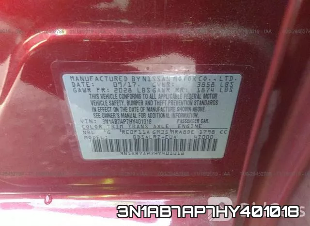 3N1AB7AP7HY401018 фото 9
