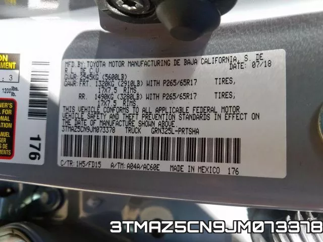 3TMAZ5CN9JM073378 фото 2