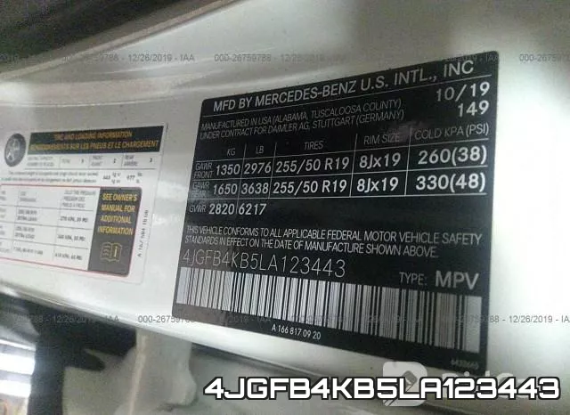 4JGFB4KB5LA123443 фото 9