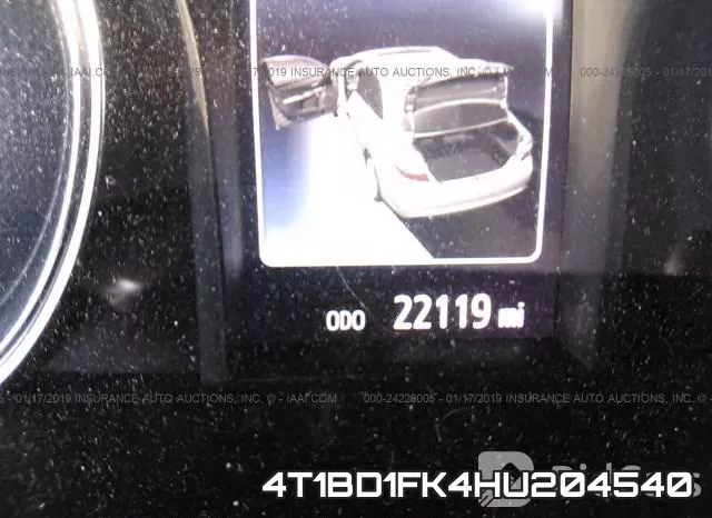 4T1BD1FK4HU204540 фото 5