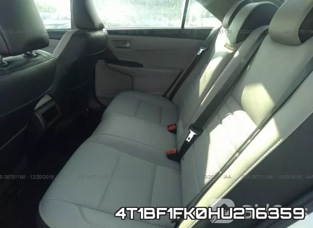 4T1BF1FK0HU276359 фото 8
