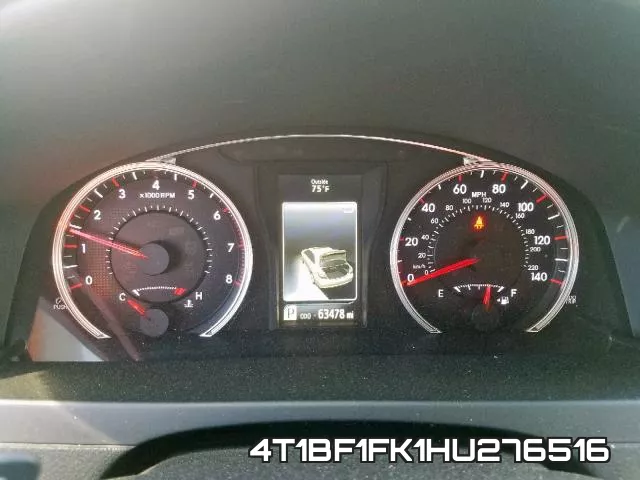 4T1BF1FK1HU276516 фото 9