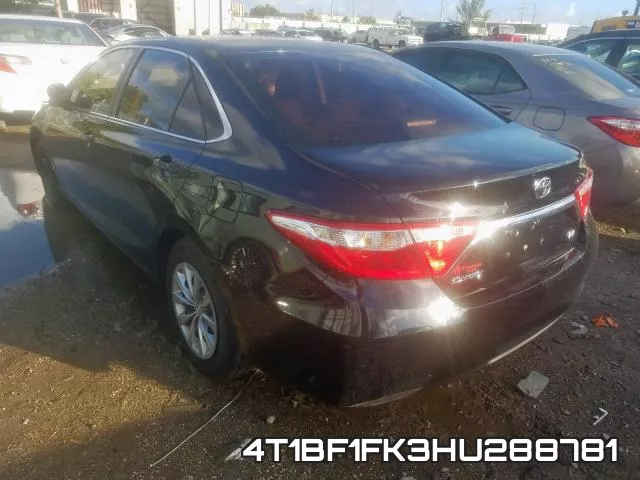 4T1BF1FK3HU288781 фото 2