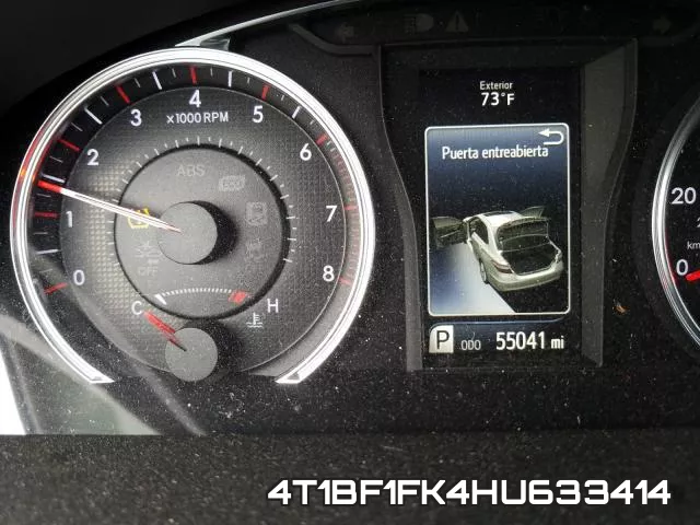4T1BF1FK4HU633414 фото 7