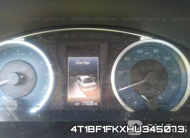 4T1BF1FKXHU345073 фото 7