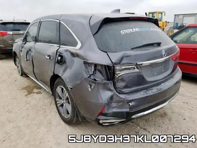 5J8YD3H37KL007294 фото 3