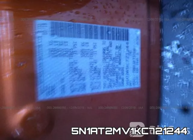 5N1AT2MV1KC721244 фото 7