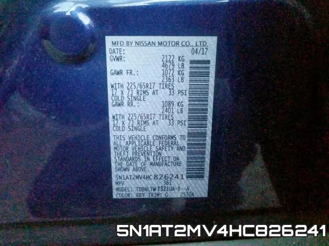 5N1AT2MV4HC826241 фото 2
