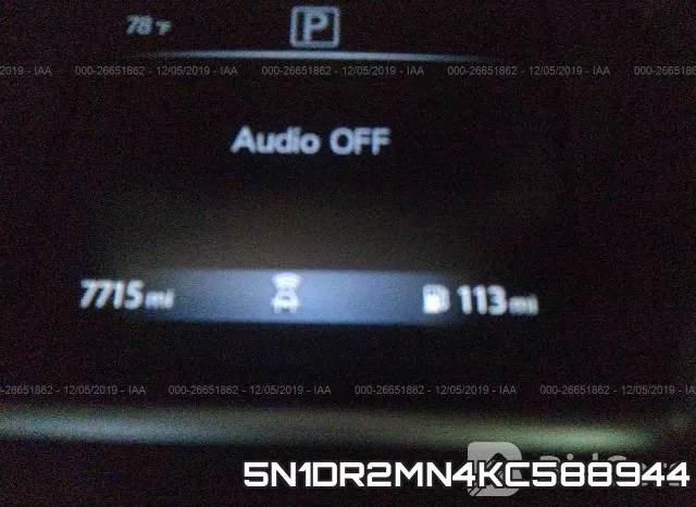 5N1DR2MN4KC588944 фото 7