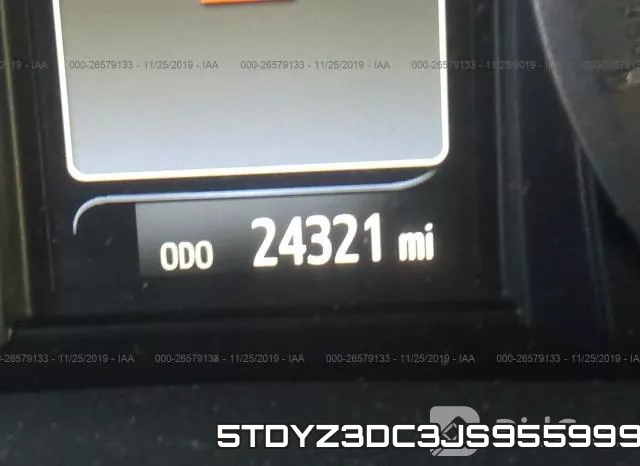 5TDYZ3DC3JS955999 фото 6