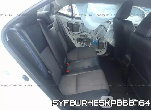 5YFBURHE5KP868764 фото 7