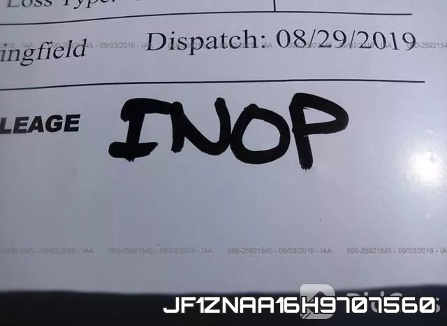 JF1ZNAA16H9707560 фото 7