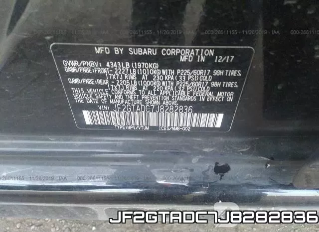 JF2GTADC7J8282836 фото 6