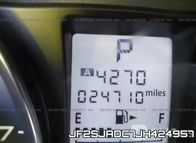 JF2SJADC7JH424957 фото 8