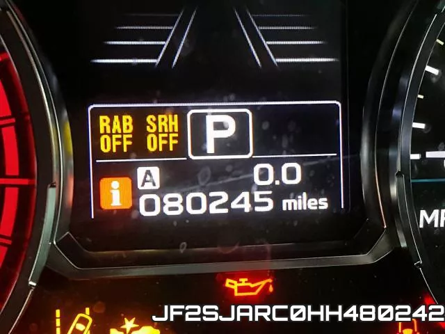 JF2SJARC0HH480242 фото 6