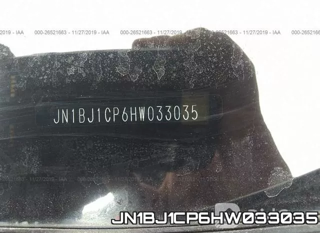JN1BJ1CP6HW033035 фото 10