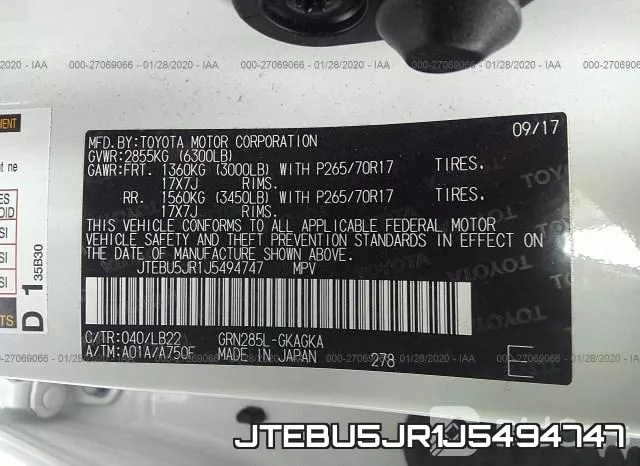 JTEBU5JR1J5494747 фото 10