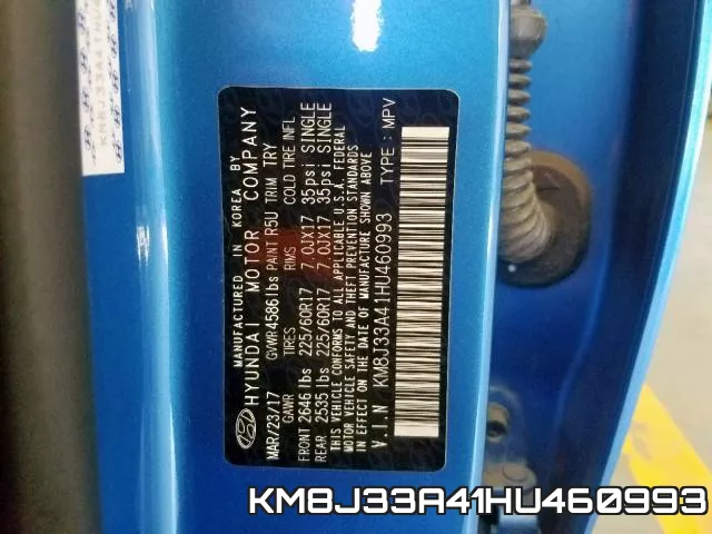 KM8J33A41HU460993 фото 2