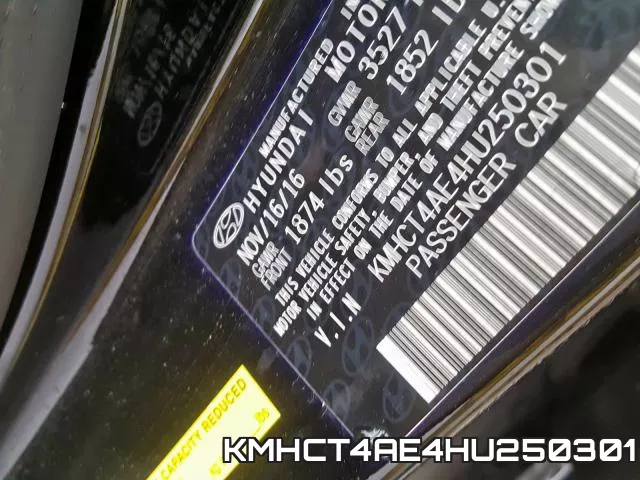 KMHCT4AE4HU250301 фото 2
