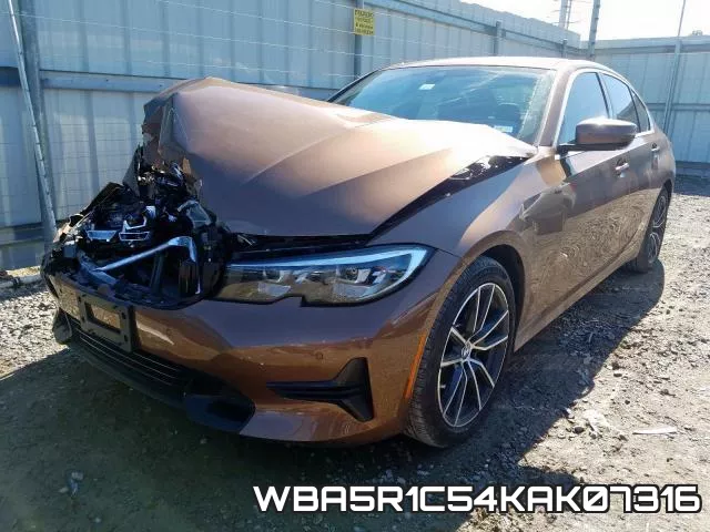 WBA5R1C54KAK07316 фото 3