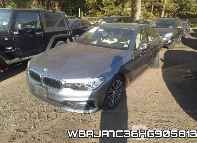 WBAJA7C36HG905813 фото 3