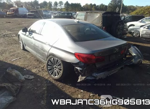 WBAJA7C36HG905813 фото 4
