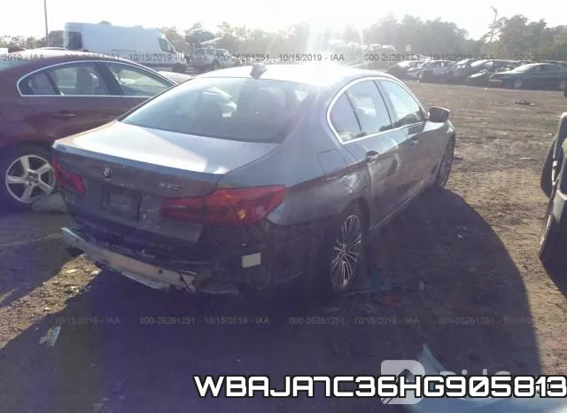 WBAJA7C36HG905813 фото 5