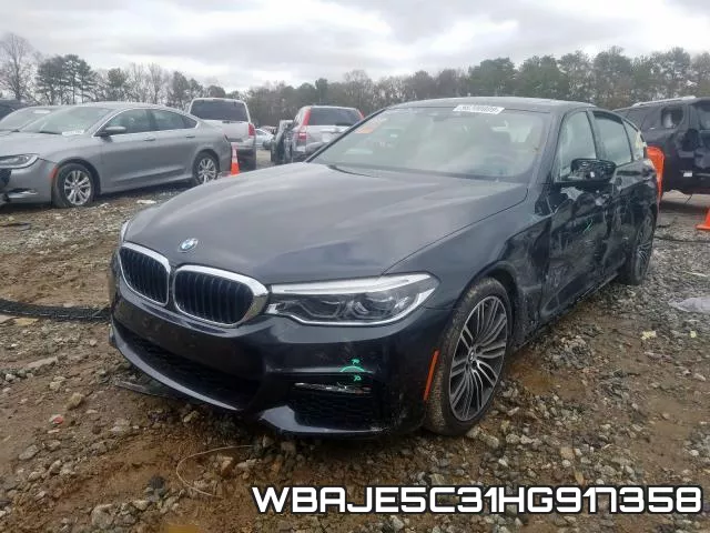 WBAJE5C31HG917358 фото 2