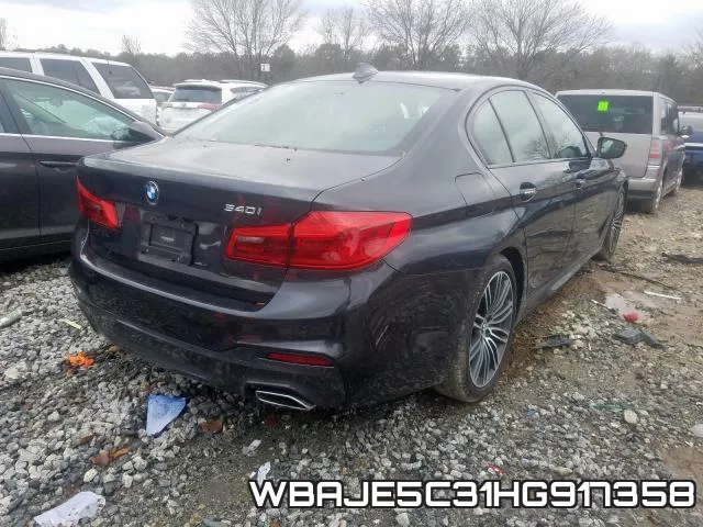 WBAJE5C31HG917358 фото 4